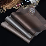 Placemat fashion pvc dining table mat disc pads bowl pad coasters waterproof
