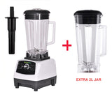 BPA Free 3HP 2200W Heavy Duty Commercial Grade Blender Mixer