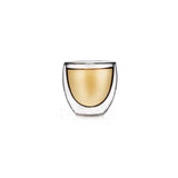 Heat Resistant Double Wall Tea Glass Cup