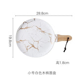 Best Gold Marble Glazes Ceramic Party Tableware Set
