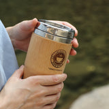 500ml Coffee Mugs Stainless Steel Tumbler Thermocup Drinking tea milk Thermos bamboo