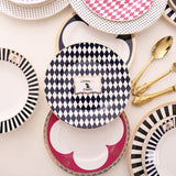 Luxury porcelain 10 inch Dinner Plate set 8 inch
