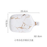 Best Gold Marble Glazes Ceramic Party Tableware Set