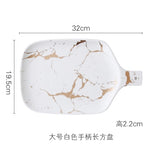 Best Gold Marble Glazes Ceramic Party Tableware Set