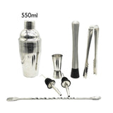 Stainless Steel Cocktail Shaker Mixer Kit Ba