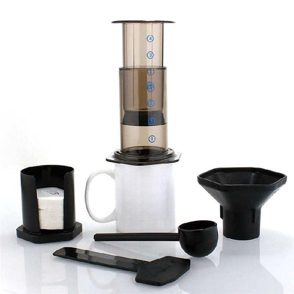Filter Glass Espresso Coffee Maker Portable Cafe French Press CafeCoffee Pot For AeroPress Machine