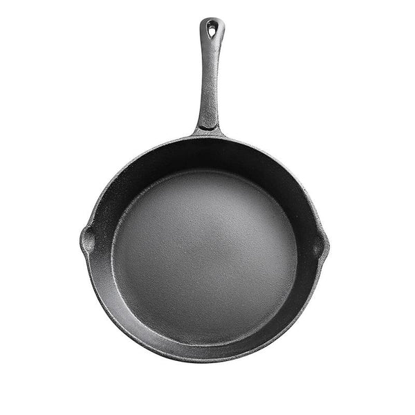 Cast Iron Skillet Uncoated Non-stick Pan Frying Pan Thickened