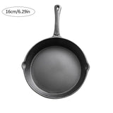 Cast Iron Skillet Uncoated Non-stick Pan Frying Pan Thickened