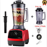 2800W BPA free 3.3HP 4L 8blade Heavy Duty Commercial Blender Professional Power Blender Mixer Juicer Food Processor Japan Blade
