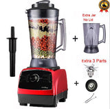 2800W BPA free 3.3HP 4L 8blade Heavy Duty Commercial Blender Professional Power Blender Mixer Juicer Food Processor Japan Blade