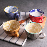 Ceramic Hand Painted Coffee Cup