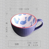 Ceramic Hand Painted Coffee Cup