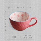 Ceramic Hand Painted Coffee Cup