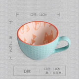 Ceramic Hand Painted Coffee Cup