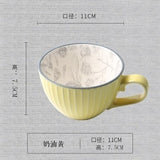 Ceramic Hand Painted Coffee Cup