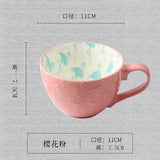 Ceramic Hand Painted Coffee Cup