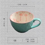 Ceramic Hand Painted Coffee Cup