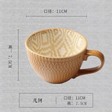 Ceramic Hand Painted Coffee Cup