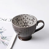 Ceramic Hand Painted Coffee Cup