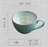 Ceramic Hand Painted Coffee Cup