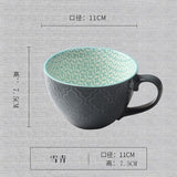 Ceramic Hand Painted Coffee Cup