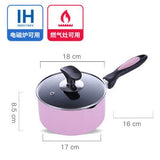 Non-stick pot cooking noodle baby auxiliary milk mini stew steamer pan