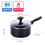 Non-stick pot cooking noodle baby auxiliary milk mini stew steamer pan
