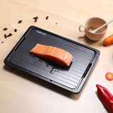 Convenient Fast Defrosting Tray with Cleaner Frozen Meat Defrost Food Thawing Plate Board Kitchen Tool