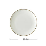 White Porcelain Tableware