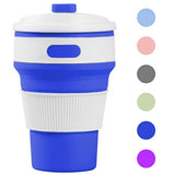 Hot New Folding Silicone Portable Silicone Telescopic Drinking Collapsible coffee cup