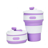 Hot New Folding Silicone Portable Silicone Telescopic Drinking Collapsible coffee cup