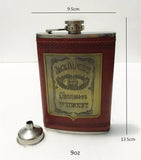 7oz Portable Stainless Steel Hip Flask Flagon Whiskey Wine Pot Bottle + Funnel + Cup Travel Tour Classic Drinkware