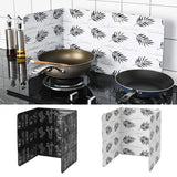 Aluminum Foil Oil Baffle Oil Barrier Stove Cooking Heat
