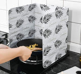 Aluminum Foil Oil Baffle Oil Barrier Stove Cooking Heat