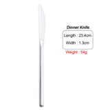 Stainless Steel Knife Dinner Fork Spoon Tableware