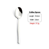 Stainless Steel Knife Dinner Fork Spoon Tableware