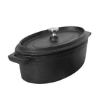 Dutch Ovens Enameled Cast Iron Covered Casserole Oval Mini Pot