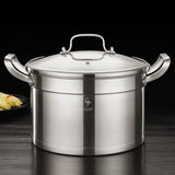Stainless Steel Soup Pot Thickened Germany Style Pot with Cover