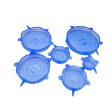 Easy Vacuum Seal Stretch Sealer Bowl Can Pan Pot Caps Cover Kitchen Cookware Accessories
