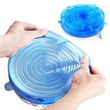Reusable silicon stretch lids universal lid Silicone food