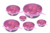Reusable silicon stretch lids universal lid Silicone food