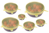 Reusable silicon stretch lids universal lid Silicone food